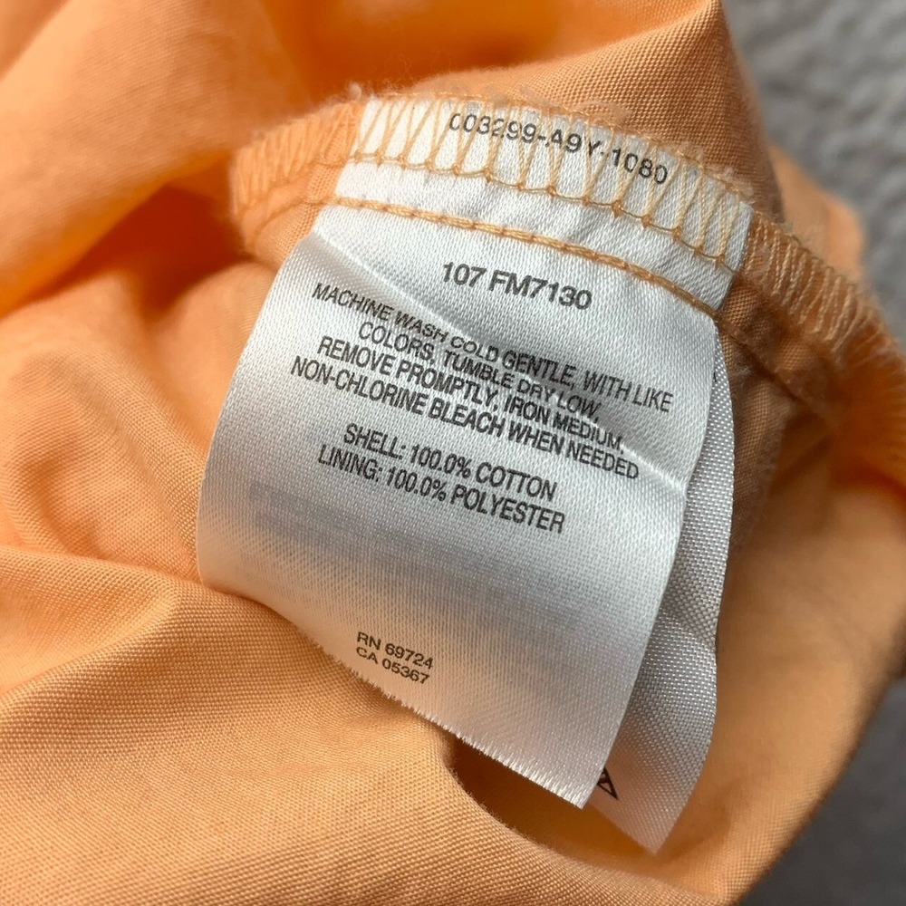 Columbia PFG Bonehead Shirt Mens Large Orange Fishing Outdoor Vented Dad FM7130 - Picture 9 of 10